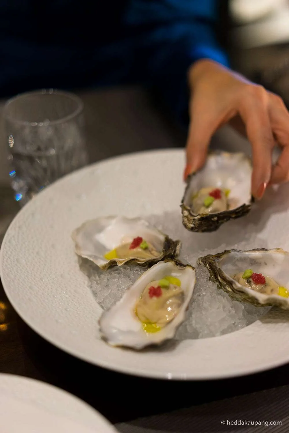 østers på Marchal – restauranten til Hotel d'Angleterre i København