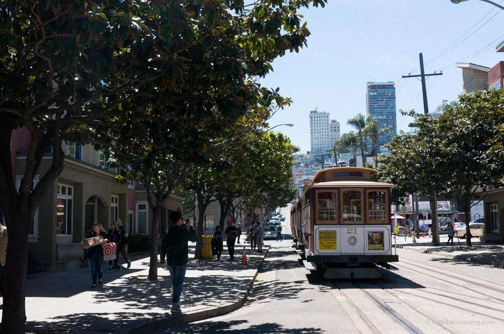 Trikken i San Francisco.