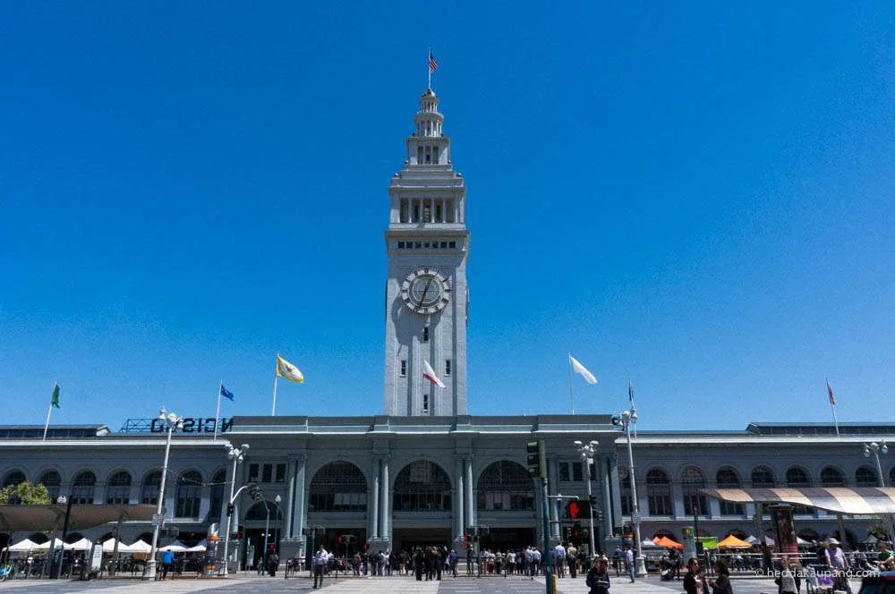 The Ferry Building Marketplace i San Francisco.