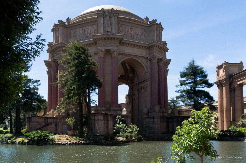 The Palace of Fine Arts, San Francisco.