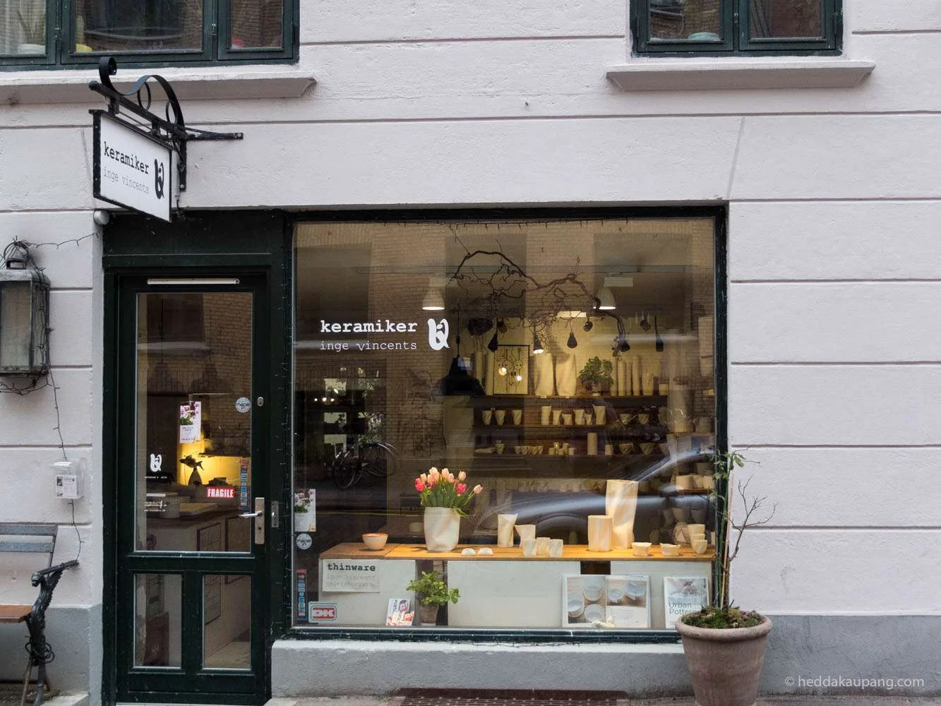 Keramiker Inge Vincents i København