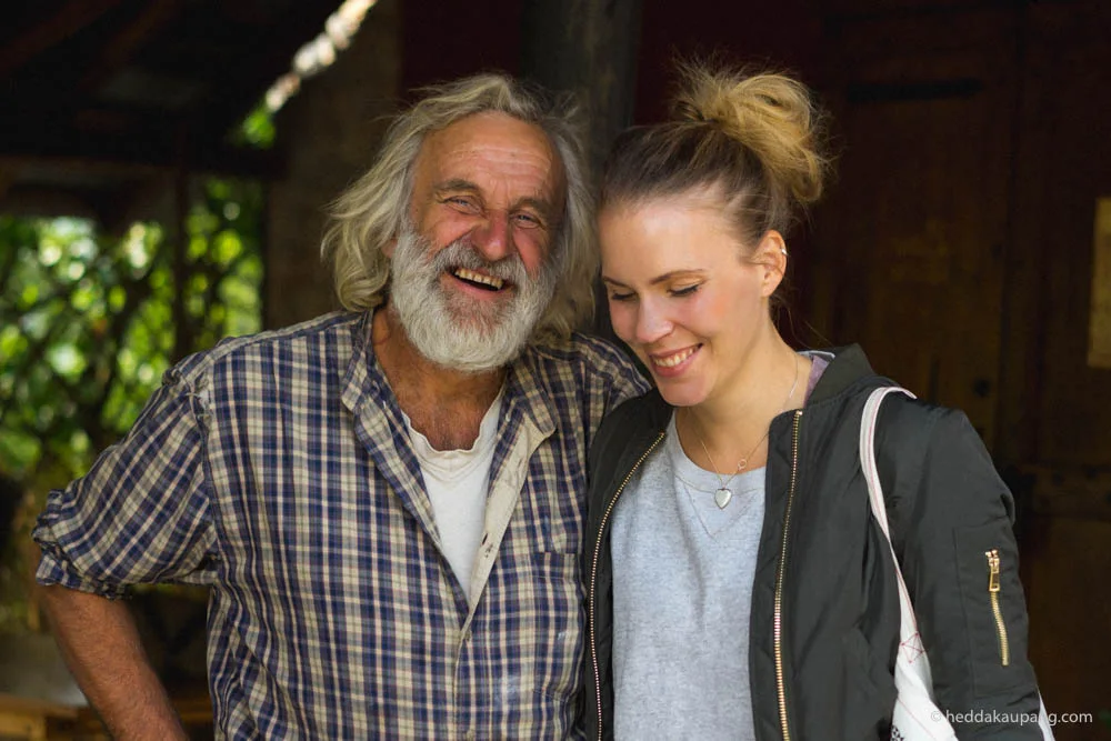 One of the founders of Valli Unite – Octavio – and me.