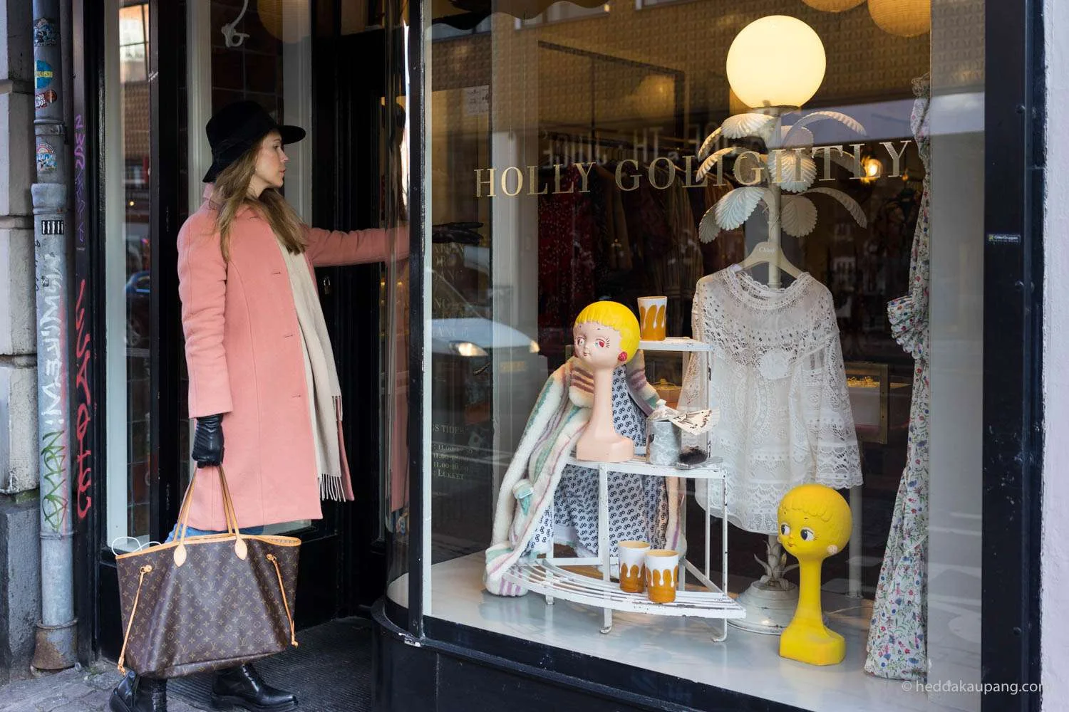 Inngangspartiet til Holly Golightly i København