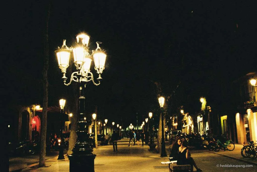 Midnatt i Barcelona