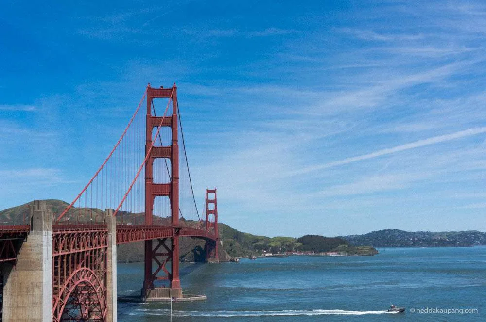 Golden Gate Bridge i San Francisco.