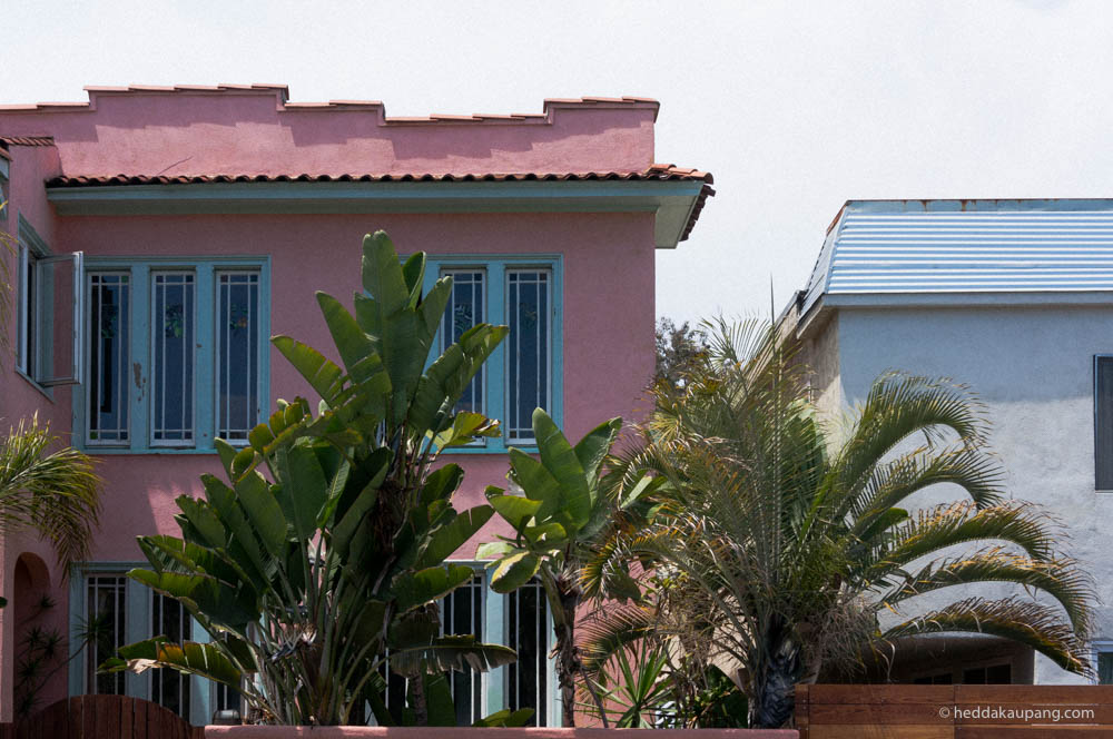 Colorful houses in Venice