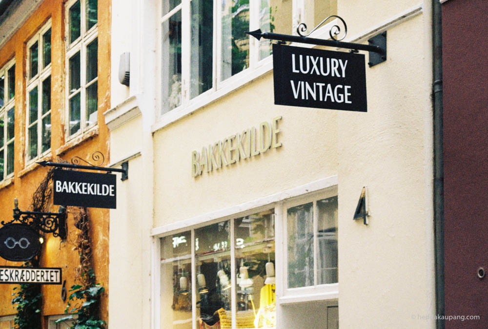 luxury vintage at Bakkekilde in Copenhagen