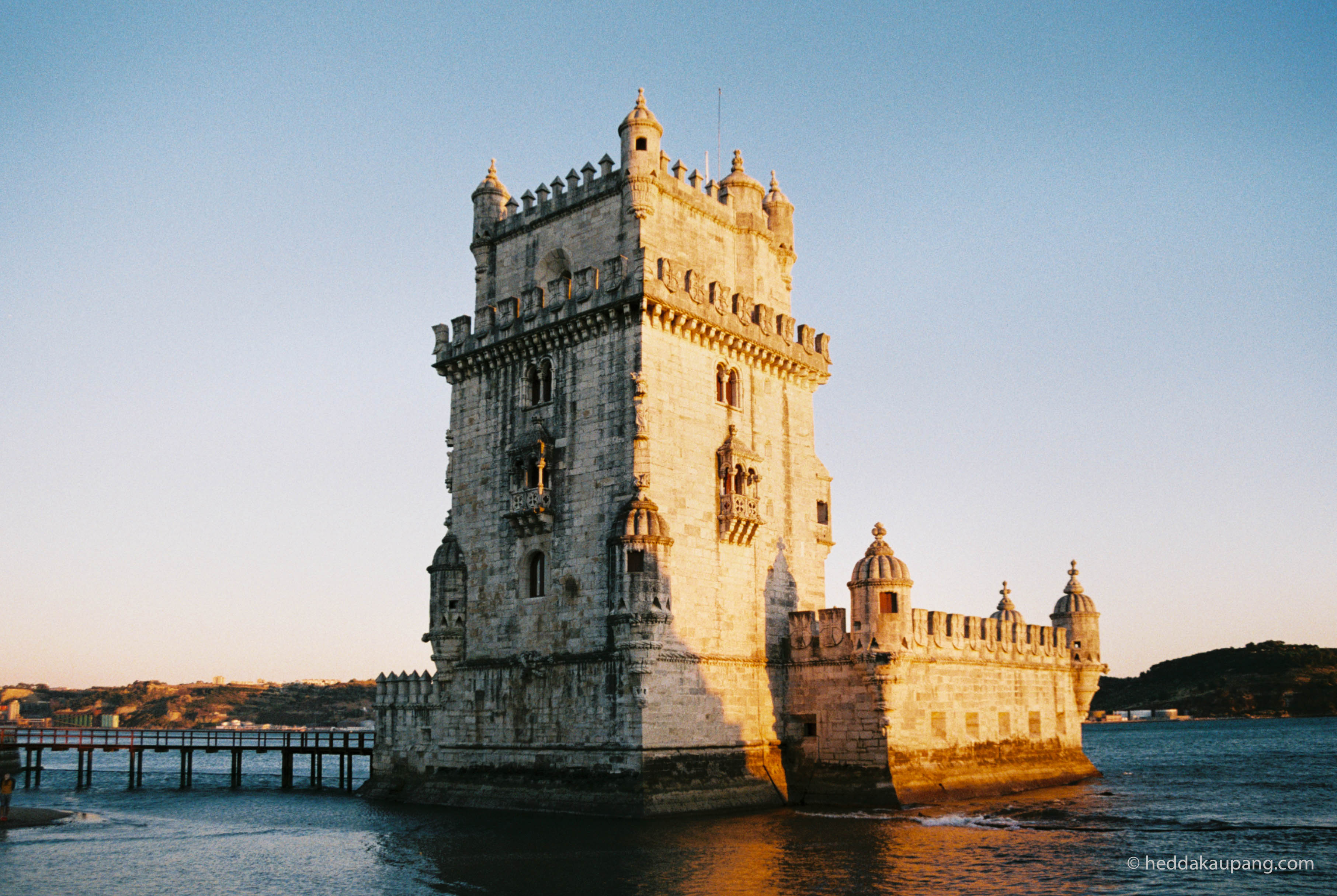 The beautiful Belém tower in Lisbon