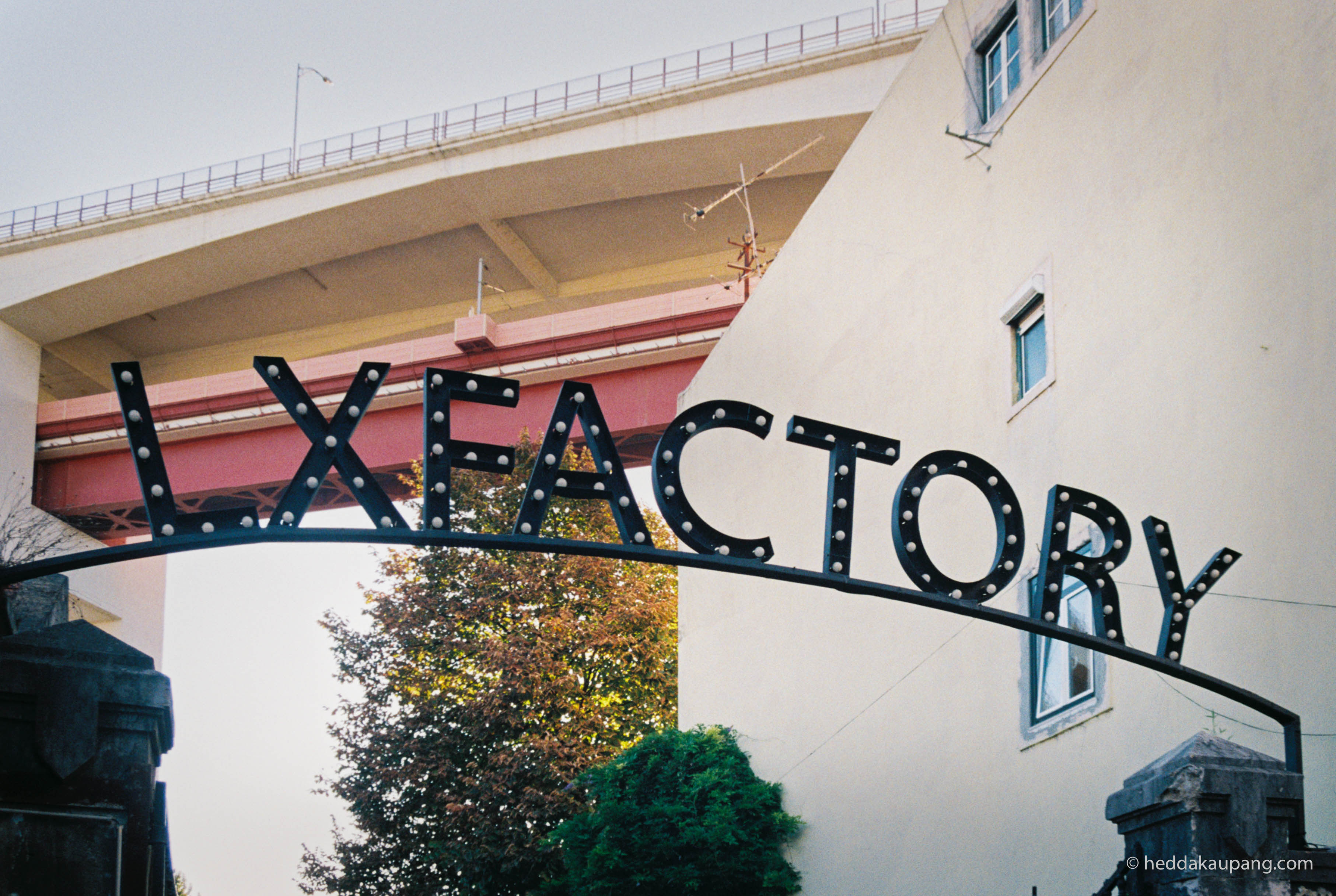 LX Factory area in Lisboa
