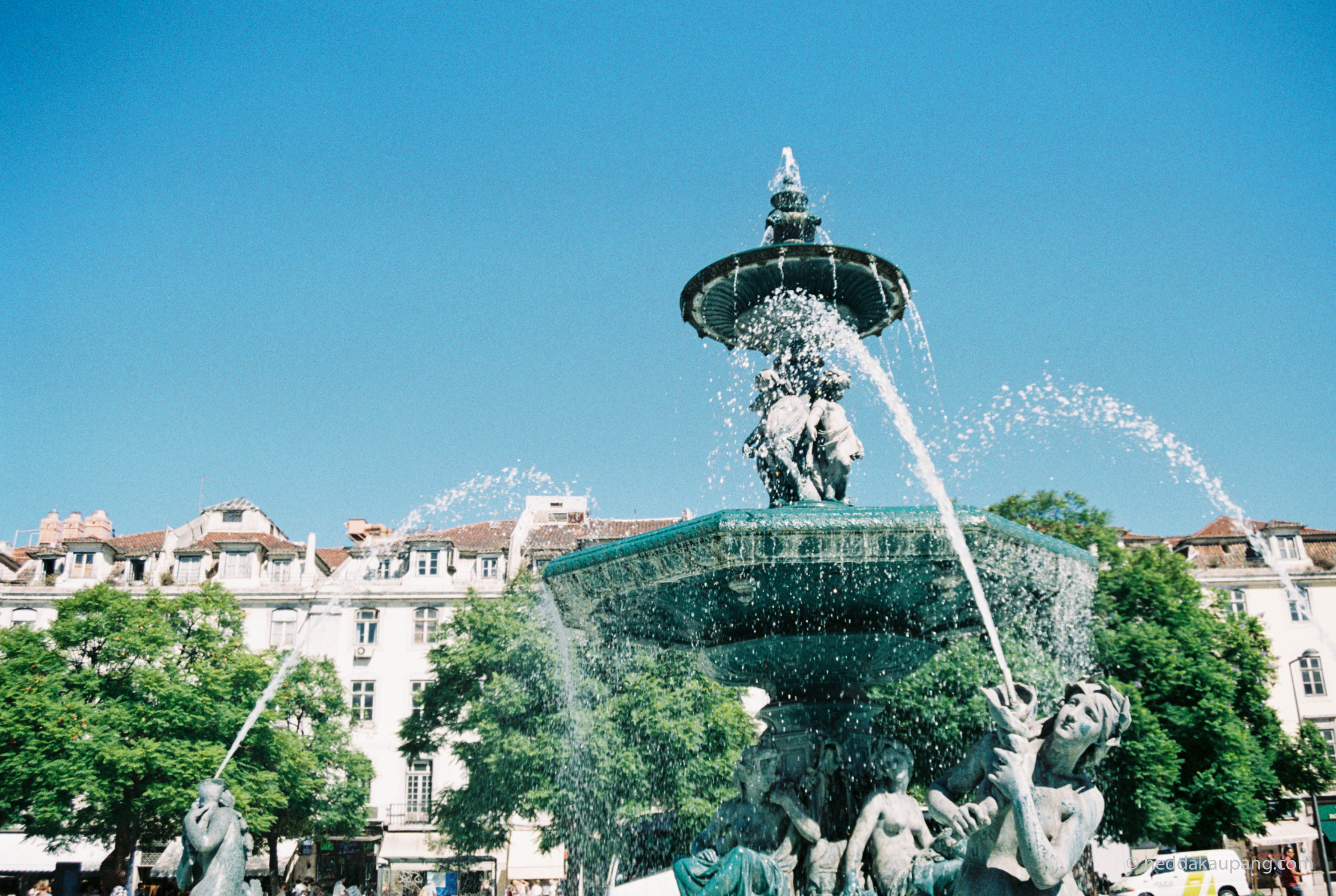 Fountains in Lisbon