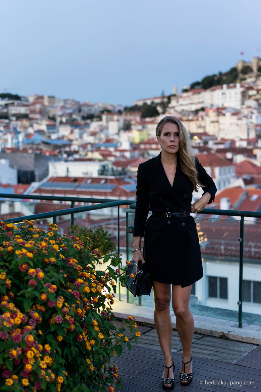 Rooftop view in Lisbon